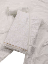 All Over Embroidered Georgette Unstitched Suit With Dupatta